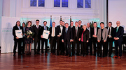 Winner and Jury of the Lothar-Späth-Award 2018 - in the middle the INERATEC-Team (Photo: Wolfang List) Winner and Jury of the Lothar-Späth-Award 2018 - in the middle the INERATEC-Team (Photo: Wolfang List)