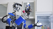 Roboter ARMAR, ein Ausstellungsstück des KIT auf der CeBIT