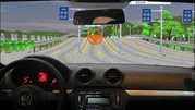 Driving simulator in action Driving simulator in action