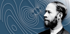 Heinrich Hertz forschte und lehrte zwischen 1885 und 1889 in Karlsruhe und wies erstmals elektromagnetische Wellen nach. (Foto: KIT Archiv/T. Gerken)