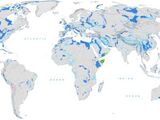 Ausschnitt der „World Karst Aquifer Map“ im Maßstab 1:40 000 000. (Quelle: BGR, IAH, KIT und UNESCO)