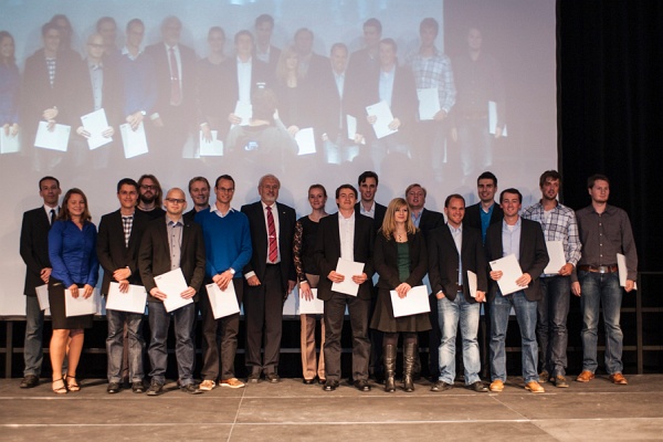 20121012-CN-04-004.jpg - Erstsemesterbegrüßung am Freitag, 12.Oktober 2012, im Kongresszentrum Karlsruhe, Ehrung von Studierenden