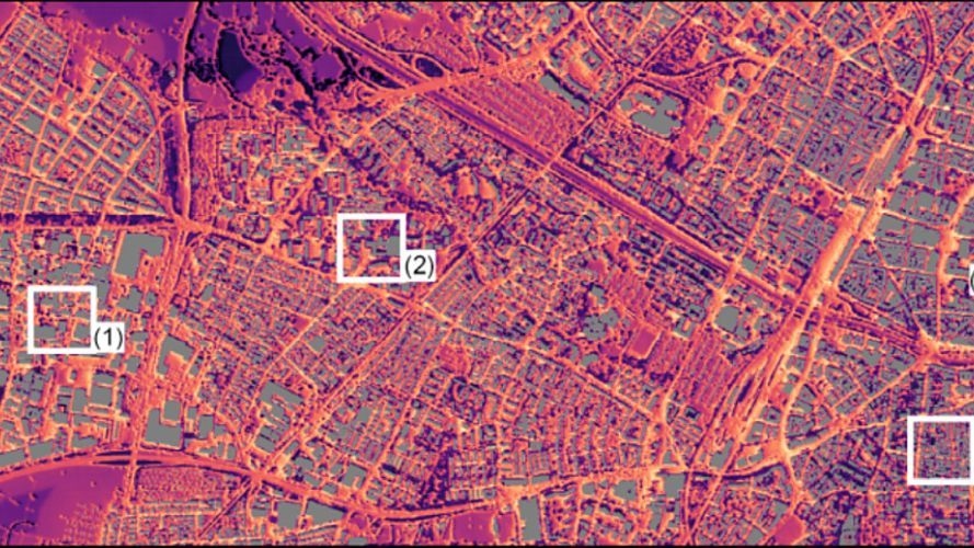 AI Model Maps Future Heat Stress in Cities Down to the Meter