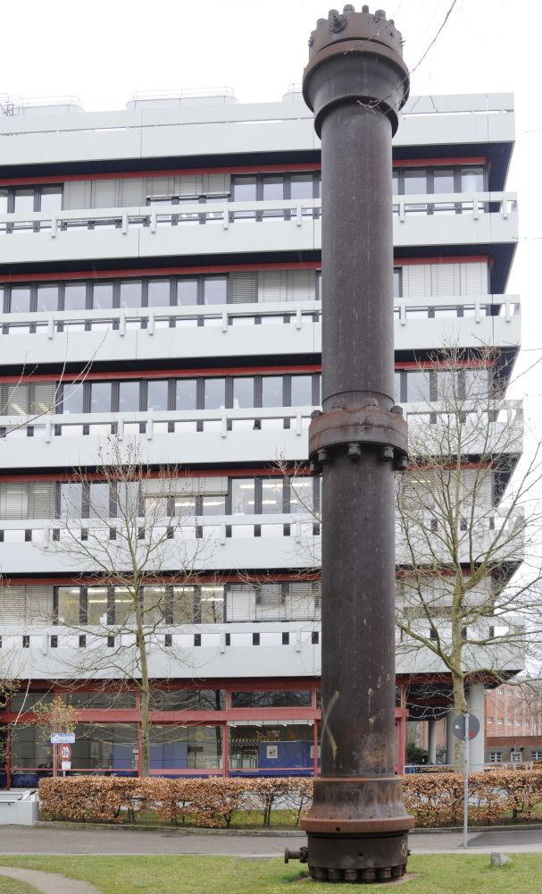 Ammoniak-Reaktor Säule am Campus Süd