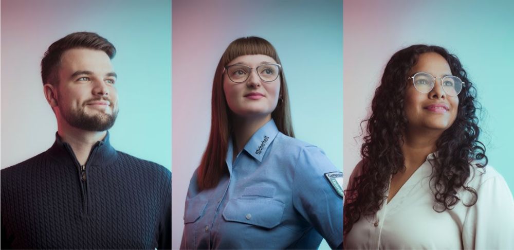 Three KIT professionals in profile