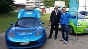 Weltgrößte Elektroauto-Rallye macht Station am KIT