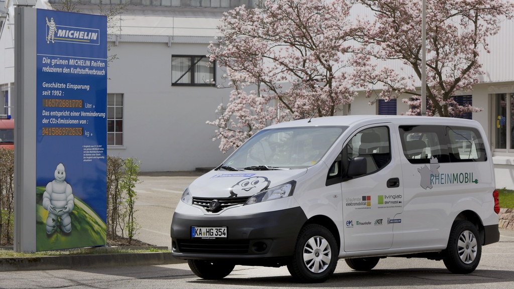 Ein wirtschaftlicher Betrieb von Elektrofahrzeugen ist möglich: So das Ergebnis des Flottenbetriebs im Dienst- und Pendlerverkehr bei Siemens und Michelin. (Foto: KIT) 