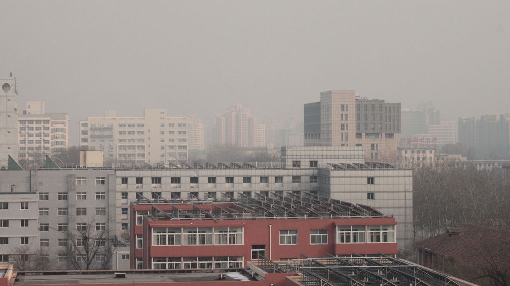 Smog in Peking (Fotos: Stefan Norra)