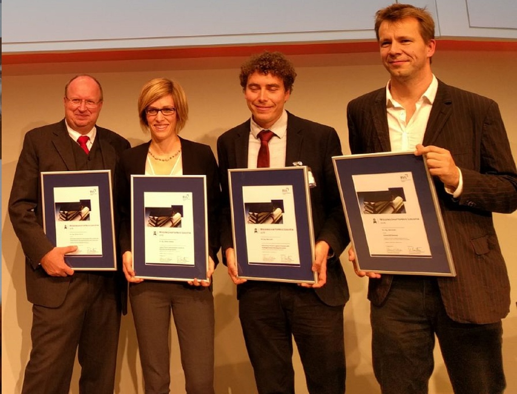 Frau Zäzilia Seibold vom IFL erhält Wissenschaftspreis der BVL