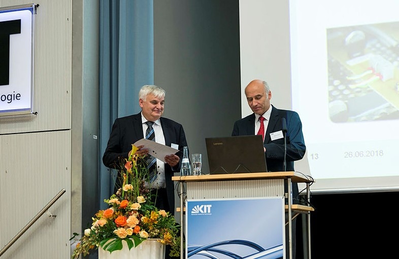 Heinrich-Hertz-Preis für Albert Moser RWTH Aachen und Thomas Schulenberg KIT