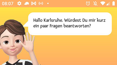 Die SmartFamily-App fragt auch nach dem allgemeinen Befinden – und bietet Infos rund um Bewegung und Ernährung. (Abbildung: SmartAct)