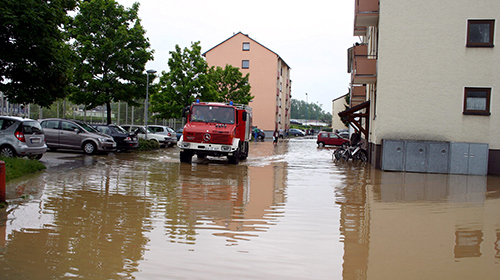 Wie sich gerade Städte auf extreme Wettersituationen vorbereiten können, ist eines der Themen bei der Veranstaltung im Karlsruher Rathaus. (Foto: Gabi Zachmann, KIT)