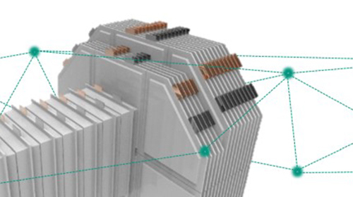 The AgiloBat research project develops a production system for the battery cell of the future: dynamic and flexibly adaptable to different shapes. (Graphic: wbk, KIT)