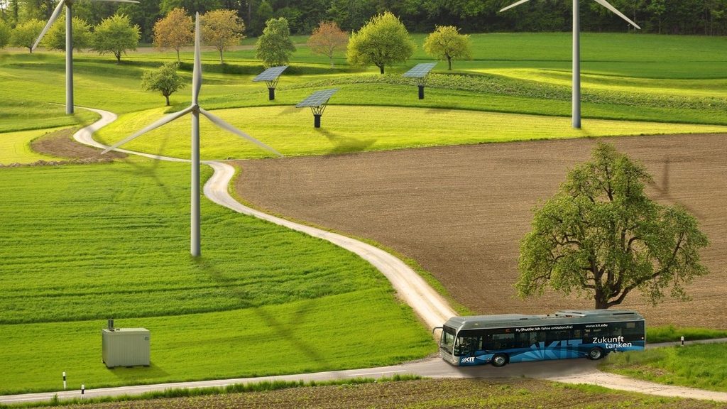 Grüner Wasserstoff: Katalysatorenoberfläche im Blick