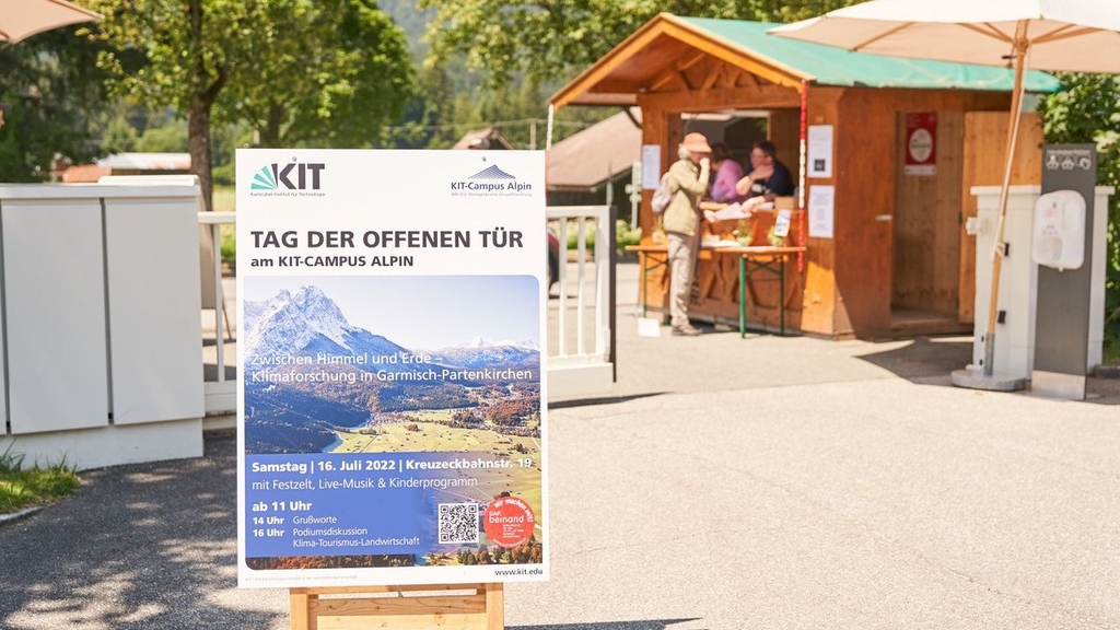 Zwischen Himmel und Erde: Tag der offenen Tür am Campus Alpin