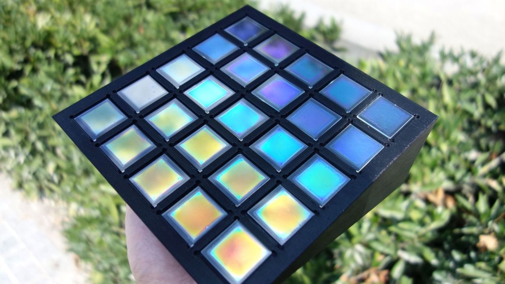 Optical Filters and Mirrors from Inkjet Printer