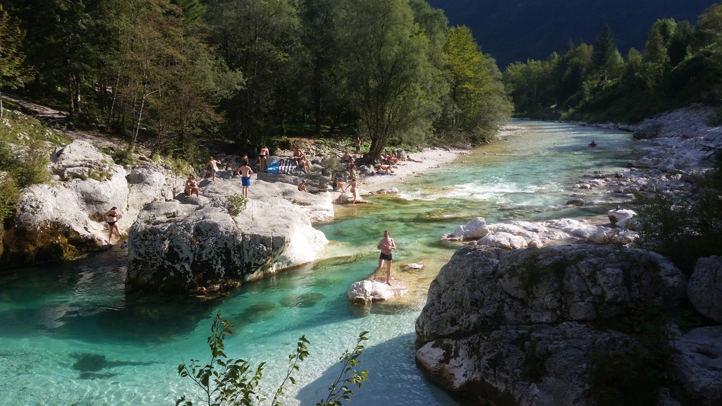 Die Soča in Slowenien (Foto: Gabi Zachmann)