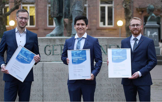Drei Wissenschaftler mit „Freudenberg Award – Mobility“ ausgezeichnet 