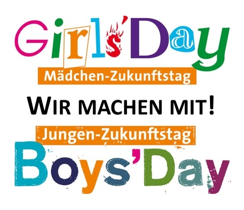Wir machen mit! Girls-Day! Boys Day!