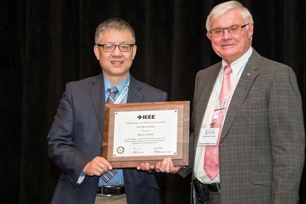 IEEE NPSS 2018 Merit Award für Prof. Dr. Dr. h.c. Manfred Thumm 