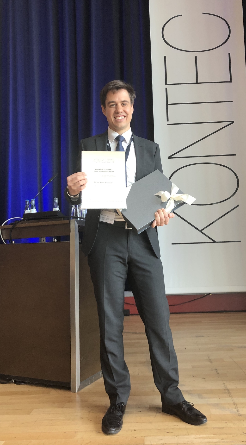 Fachbereich Rückbau erhält „Best-Presentation Award“ auf der KONTEC2019