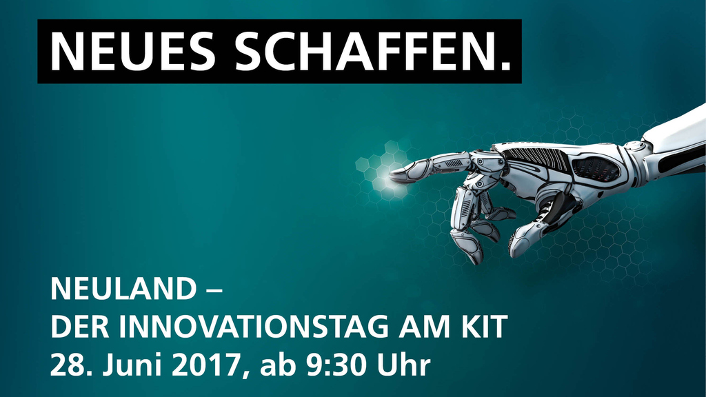 Innovationstag NEULAND am KIT (Bild: KIT)