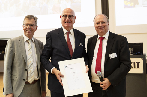 Ernennung zum Honorarprofessor von Herrn Dr. Herlan