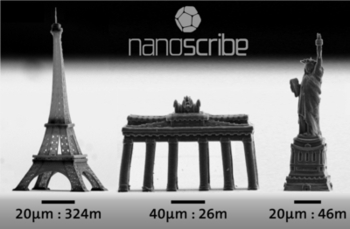 Eiffelturm, Brandenburger Tor sowie Freiheitsstatue im Miniaturformat