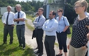 Besuch des Umweltministeriums von Baden-Württemberg am KIT