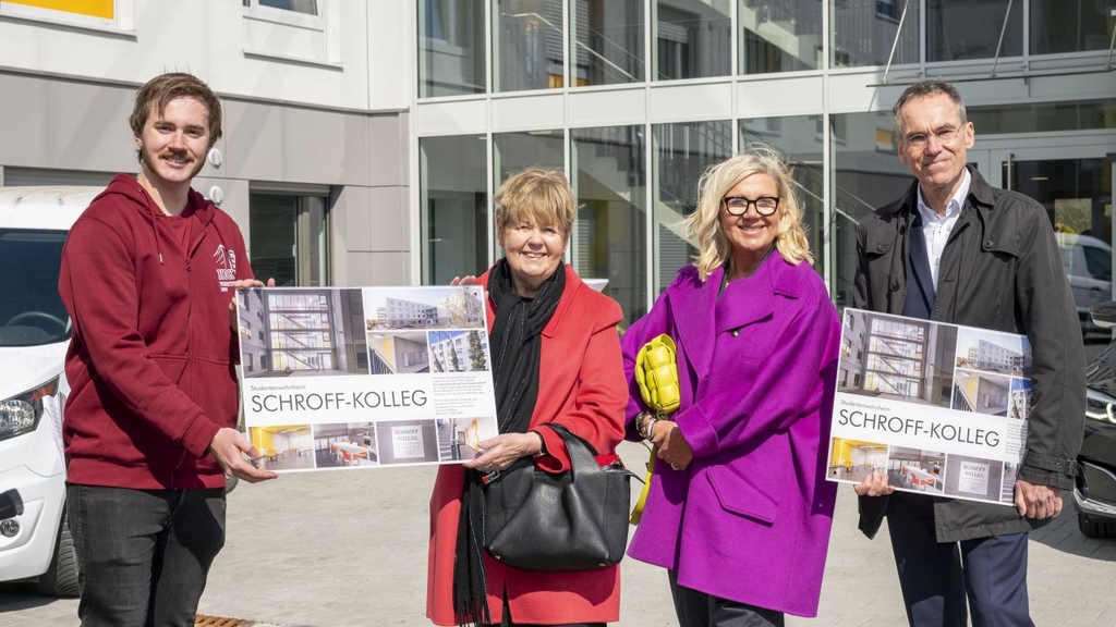 Neues Studierendenwohnheim der Schroff Stiftungen eingeweiht