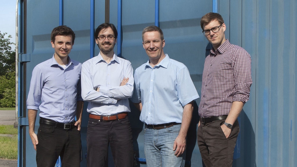 Gruppenbild der INERATEC-Gründer