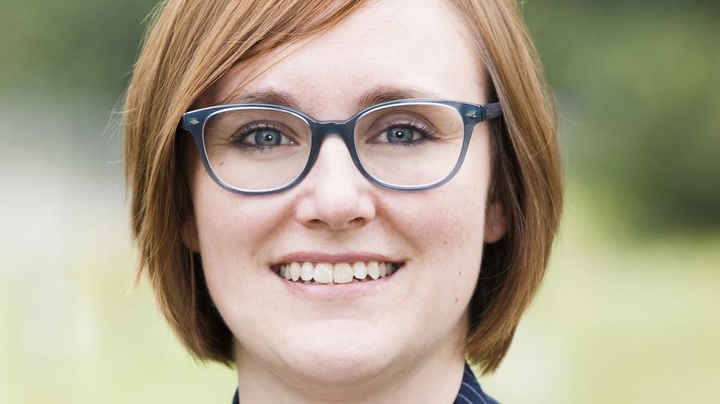 Professorin Corinna Hoose vom KIT-Zentrum Klima und Umwelt  untersucht in den kommenden fünf Jahren die Zusammensetzung von Wolken (Foto: Sandra Göttisheim, KIT)