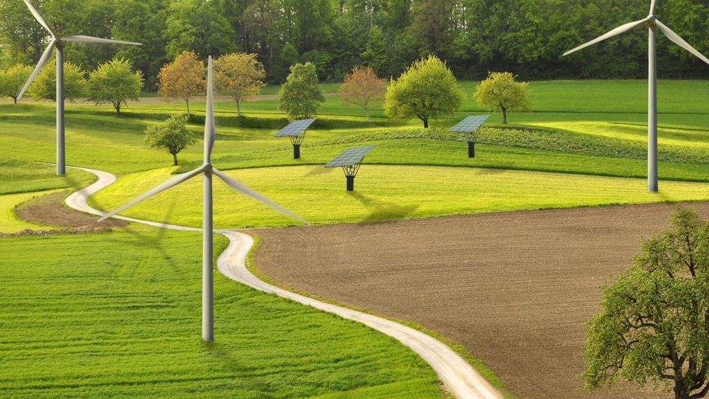 Windkraft: Einfluss schöner Landschaften