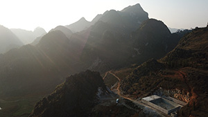 Zwischenspeicher im Projektgebiet in Nordvietnam (Foto: IWG)