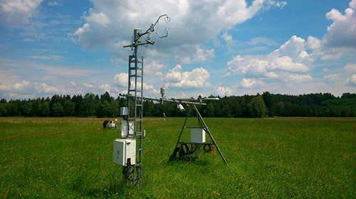 Klimaforschung (Foto: Matthias Mauder, KIT)