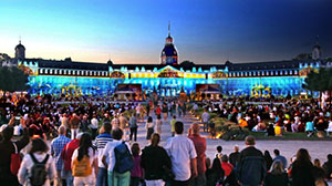 Schlosslichtspiele Karlsruhe (Foto: Fränkle/Stadt Karlsruhe)