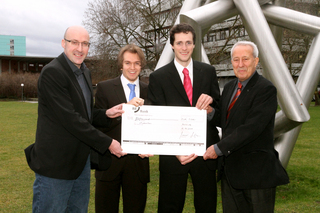 Dr. Michael Stolle, Markus Schäfer, Thomas Nicoleit und Dr. Werner Moser 