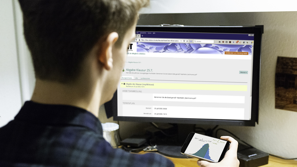 KIT researchers develop requirements and needs for digital examinations across universities. (Photo: Cynthia Ruf, KIT)