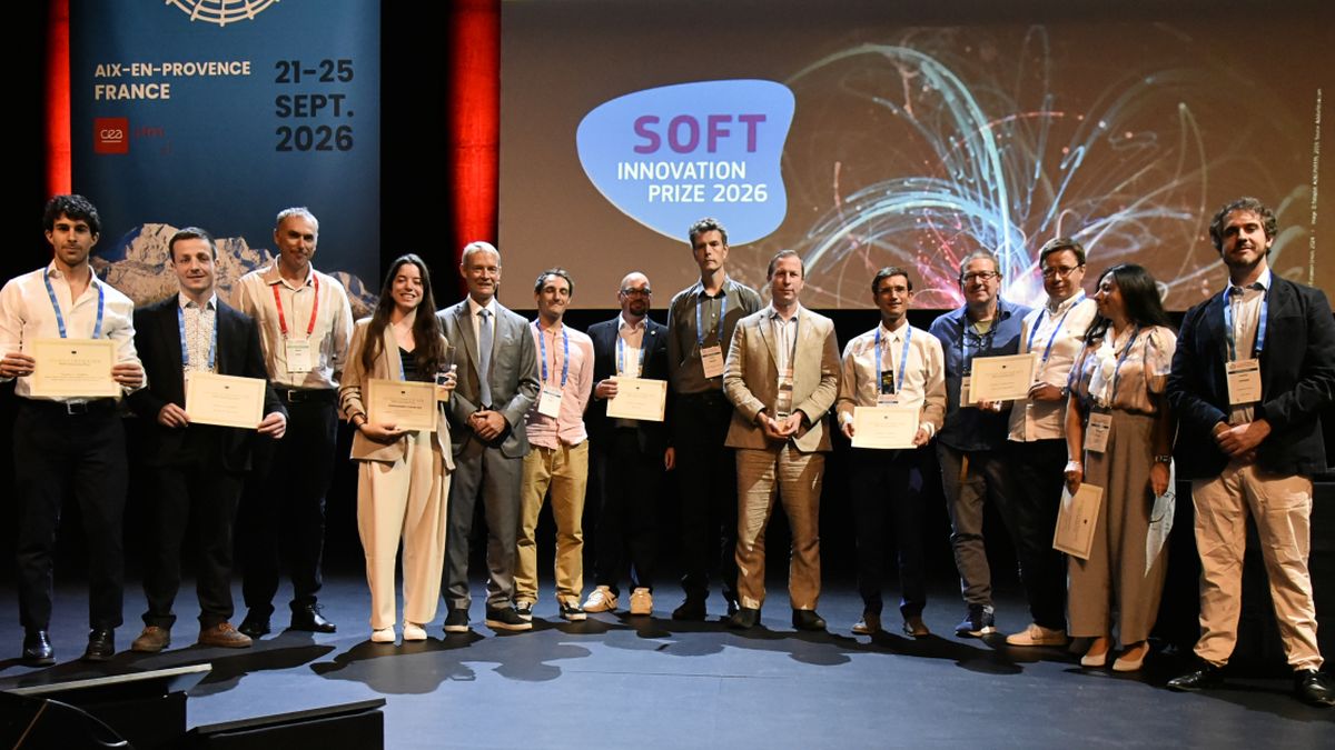 Die Finalistinnen und Finalisten des diesjährigen SOFT-Innovationspreises.