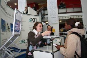 Information about studies at KIT – on the Information Day for pupils