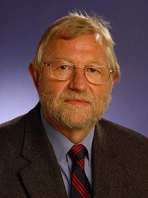 Professor Gerold Wefer spricht zum Auftakt des Colloquium Fundamentale (Foto: Zentrum für Marine Umweltwissenschaften (MARUM), Universität Bremen)