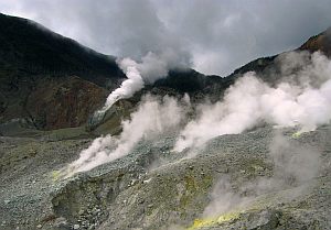 Gase aus dem Untergrund haben großen Einfluss auf das Klima und die Umwelt  unseres Planeten (Foto: Claudia Gallert)