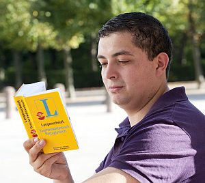 Wie lerne ich im Ausland am besten die Sprache? Darum dreht sich eine Veranstaltung am KIT. (Foto: Sandra Göttisheim)