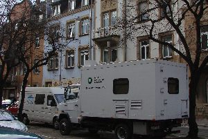 Air hygiene studies as conducted by KIT researchers using their measurement bus contribute to reducing pollution in cities. (Photo: KIT)