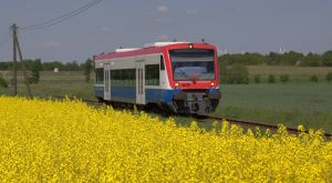 Klimaschutz auf der Schiene: Der Einsatz von Rapsölkraftstoff in Eisenbahnzügen kann erheblich CO2-Emissionen einsparen. (Foto: Dr. Uwe Knoblauch)