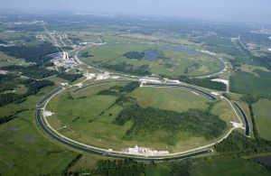 Luftbild des Fermilab mit Tevatron. (Foto: Reidar Hahn / Fermilab)