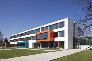 Das neue Institutsgebäude auf dem Campus Nord (Foto: Dieter Altenkirch)