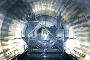 KATRIN – das Karlsruhe Tritium Neutrino Experiment – ist ein Beispiel für den  Einsatz von hochempfindlichen Detektoren in der Forschung. (Foto: Markus Breig, KIT) 