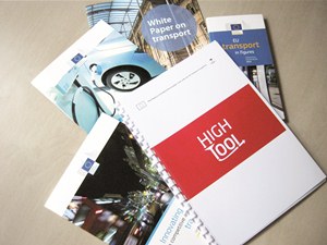 Auf dem „Weißbuch Verkehr“ und weiteren wichtigen europäischen Strategiedokumenten basieren die Input- und Output-Indikatoren von HIGH-TOOL. (Foto: R. Török/KIT) 