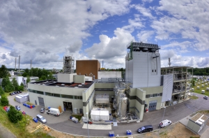 The bioliq® plant at KIT: In a multi-stage process, high-quality synthetic fuels are produced from straw and other biogenous residues. (Photo: KIT/Tom Zevaco)